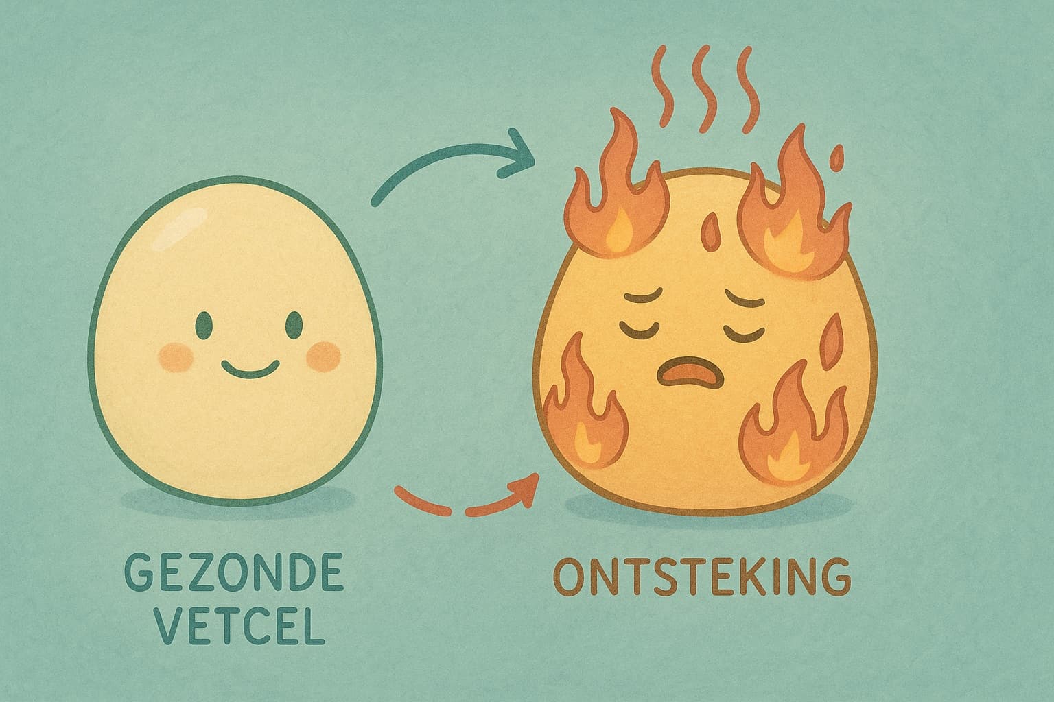 Ontsteking en obesitas: waar start de vicieuze cirkel?